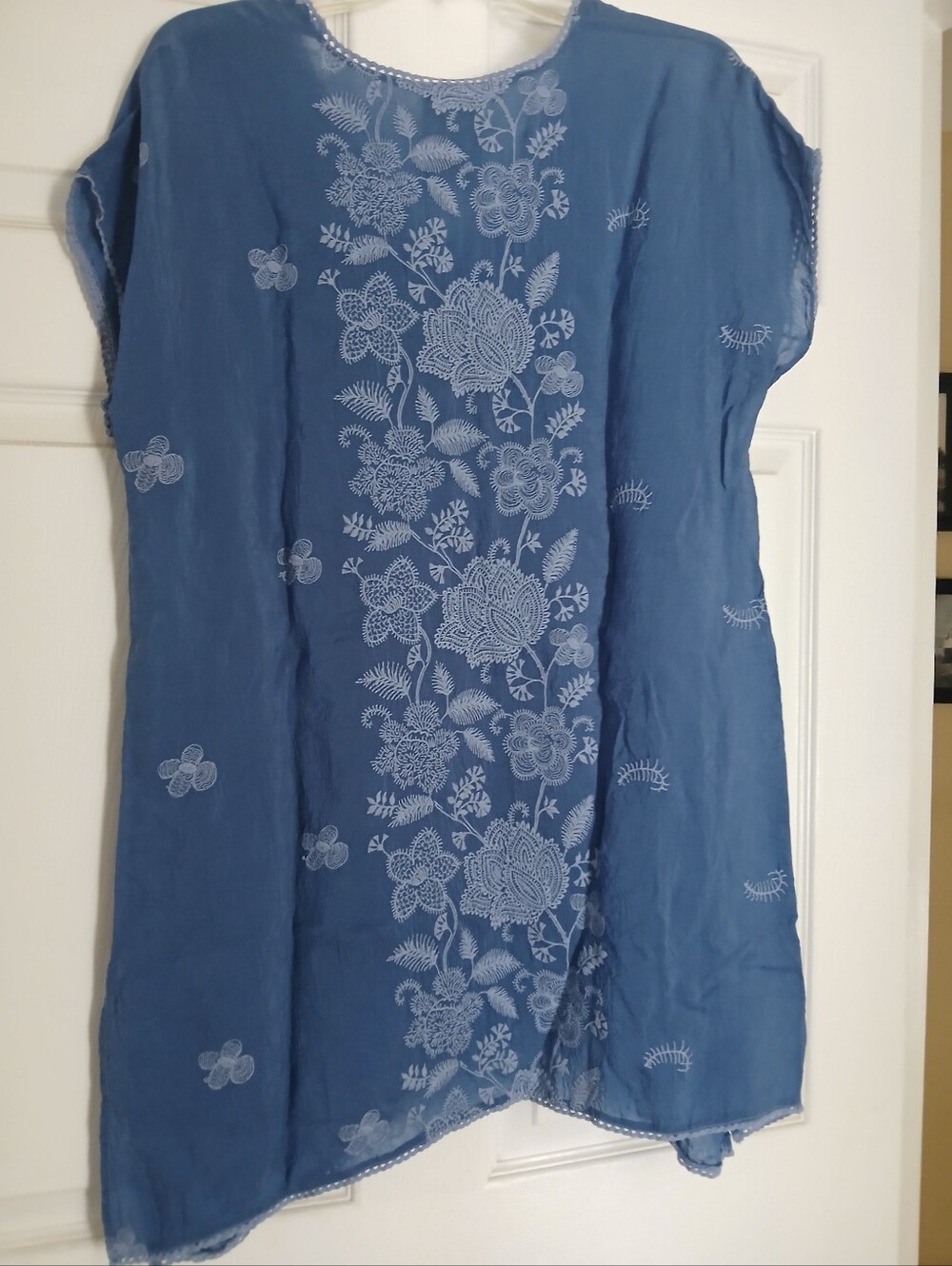 Johnny Was Blouse Top In Medium - Picture 3 of 4